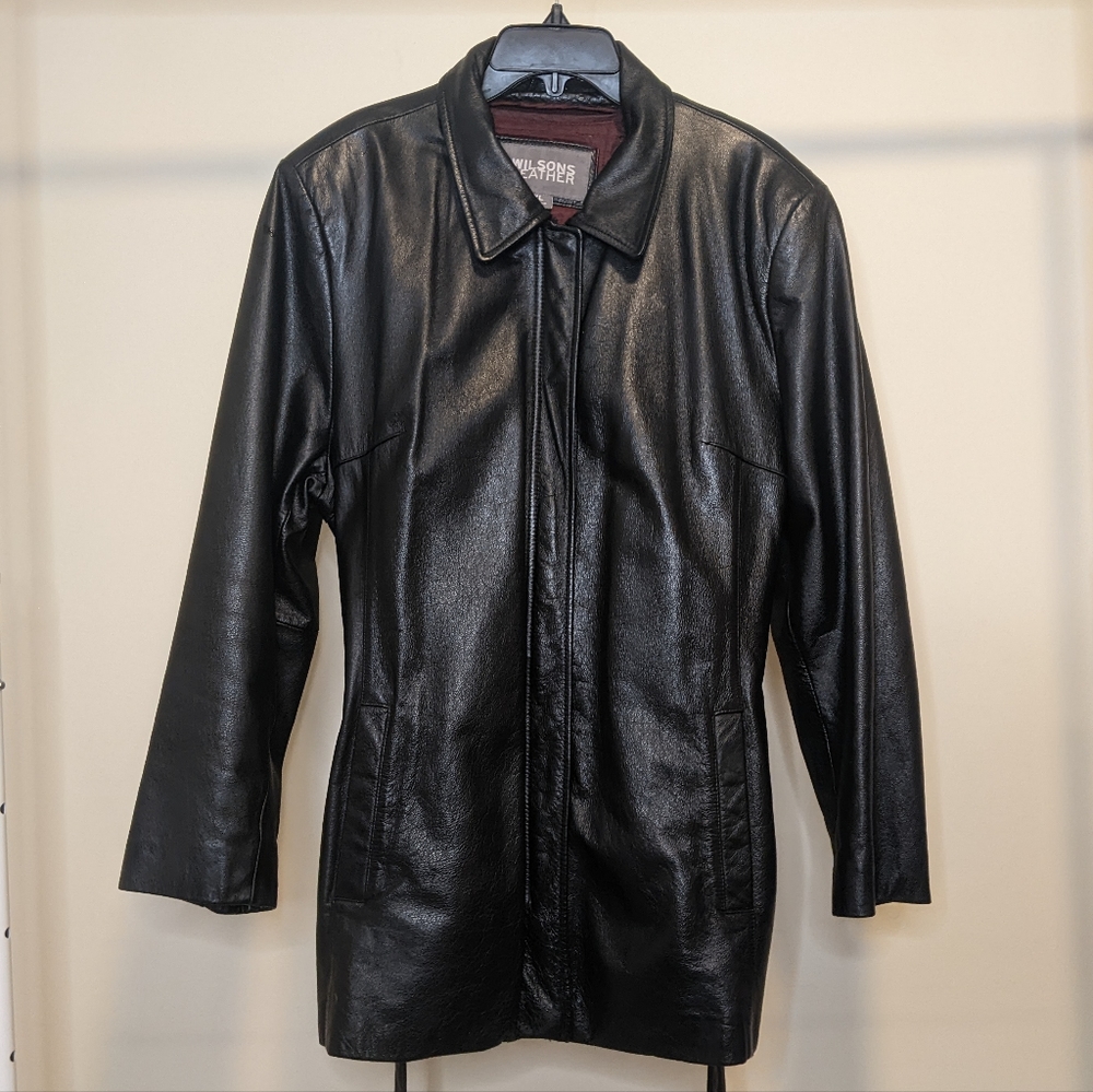 Vintage Wilson' Leather Women's Jacket w. removable Thinsulate liner/Waist strap